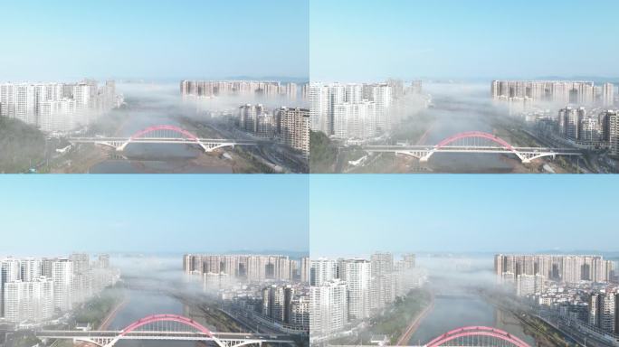 城市平流雾延时
