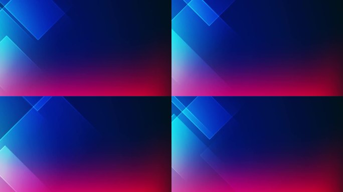 蓝紫色抽象几何斜方块动态背景