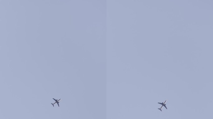 飞机 客机 宣传片 片头 天空