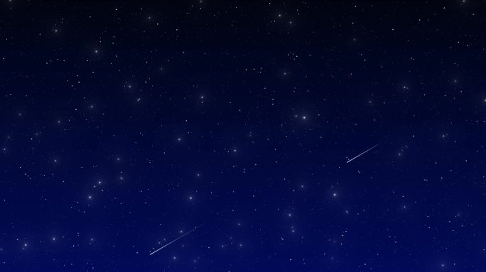 4k流星星空背景