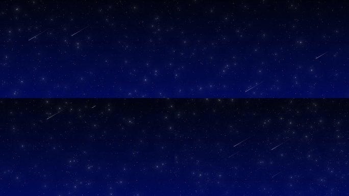 4k流星星空背景