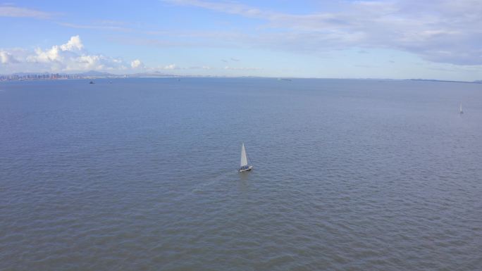 4K帆船出海 厦门环岛路风光