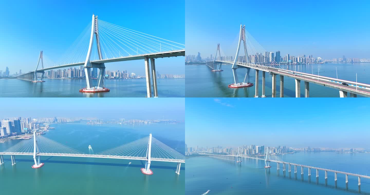 5K湛江海湾大桥航拍04
