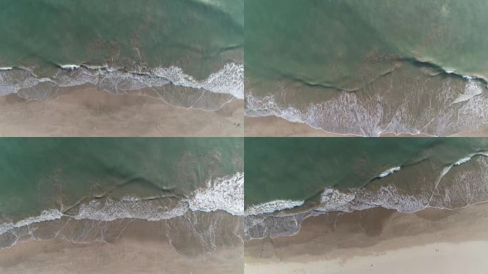 海南文昌：椰林湾海浪