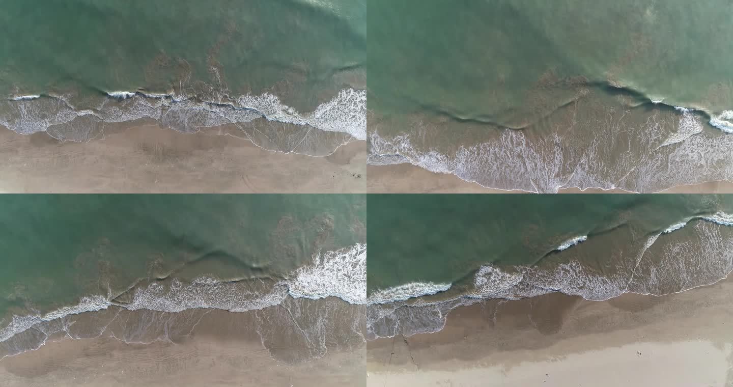 海南文昌：椰林湾海浪