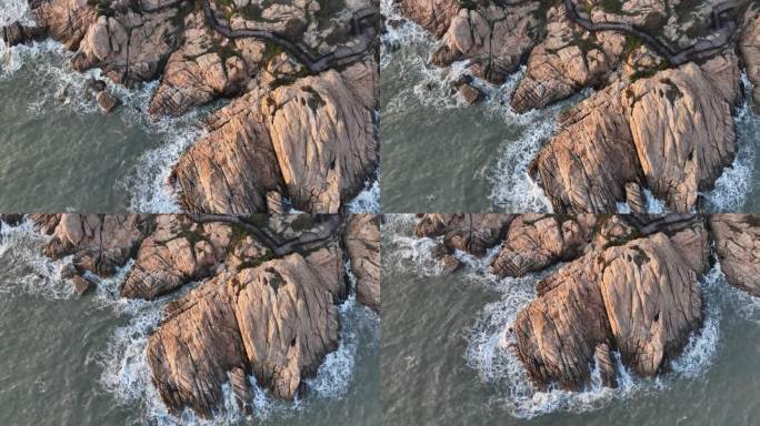 原创 福建漳州东山岛风动石景区海岸线风光