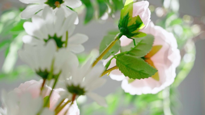 鲜花 花卉 仿真 小清新 玫瑰 雏菊