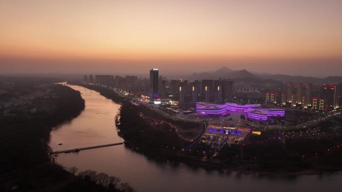 信丰县城市夜景