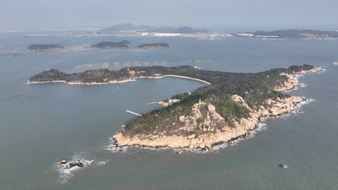 原创 福建漳州东山岛东门屿自然风光航拍