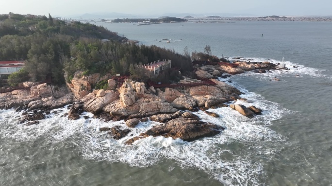 原创 福建漳州东山岛风动石景区海岸线风光