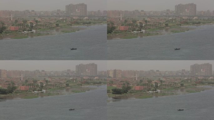 埃及尼罗河上的行船