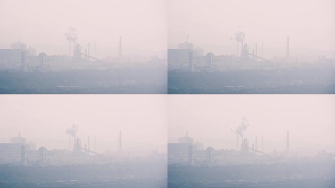 工厂化工厂雾霾空气污染