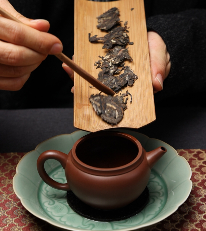 生茶冲泡煮茶