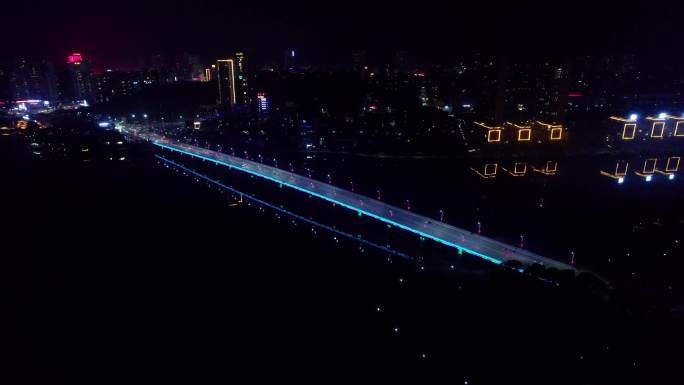 湖北黄石阳新夜景