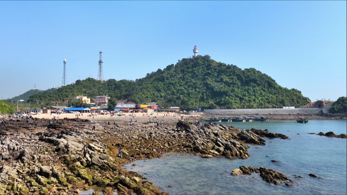 【4K】防城港怪石滩景区