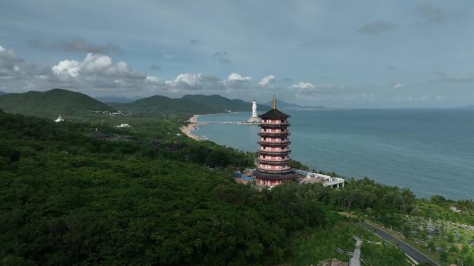 三亚南山海山观音