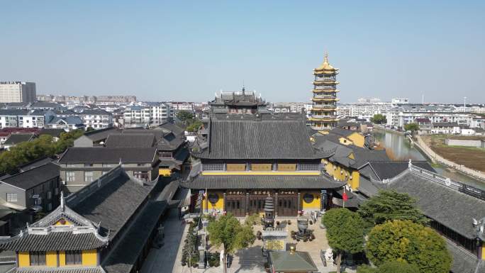 平望 寺庙 小九华寺 吴江景点 古塔