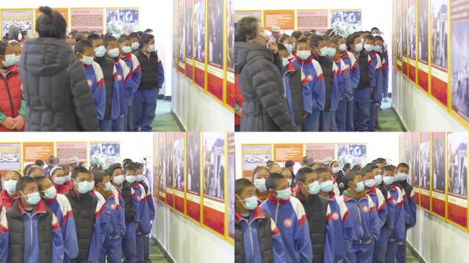 冬季学生服 学生冬装 日喀则小学生