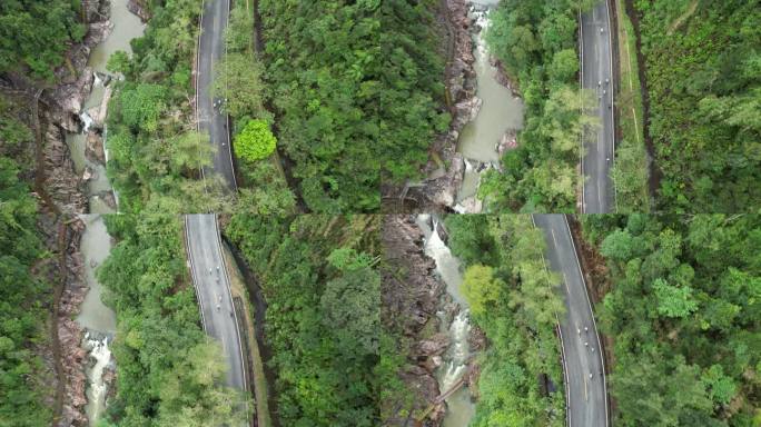 热带雨林峡谷骑行