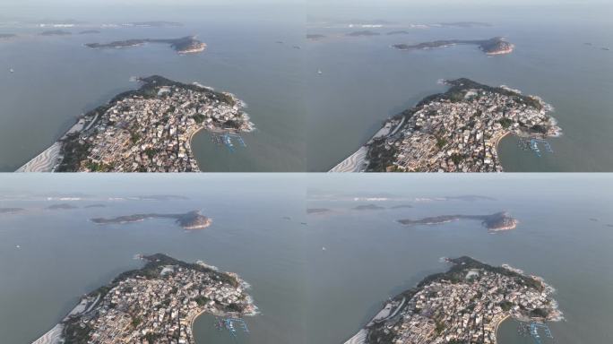 原创 福建漳州东山岛南门湾海岸线航拍风光