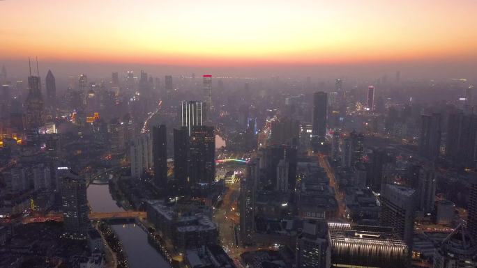上海城市建筑航拍风光