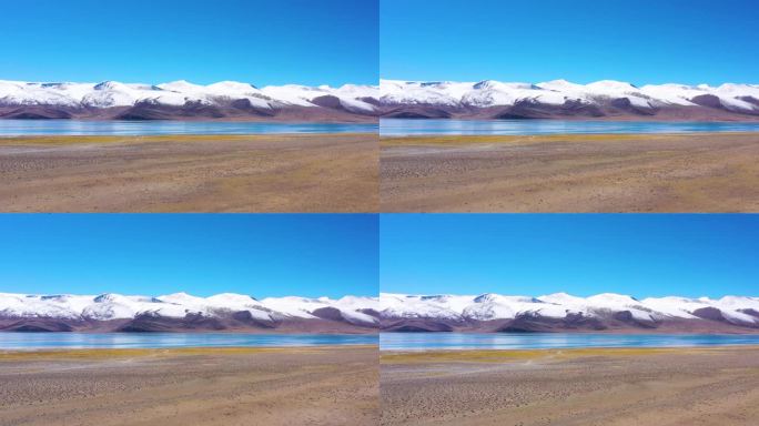 远方雪山 湖水雪山 雪山美景 西藏阿里
