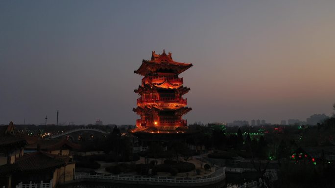 清明上河园夜景