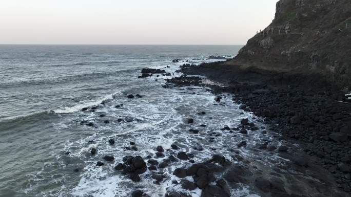 福建漳州滨海火山国家地质公园自然风光