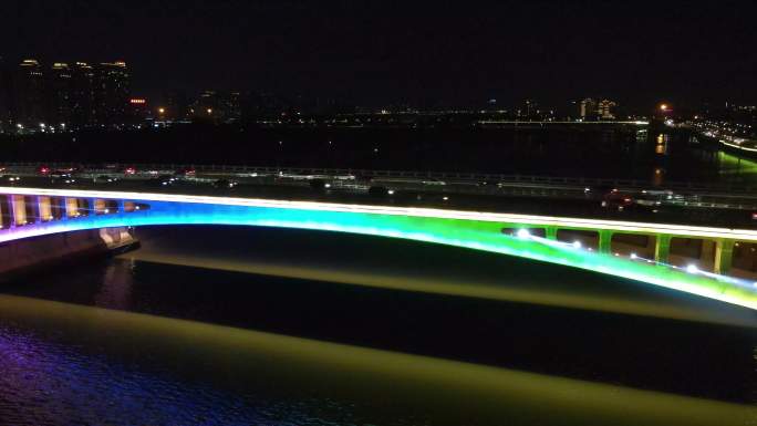 泉州田安大桥夜景灯光