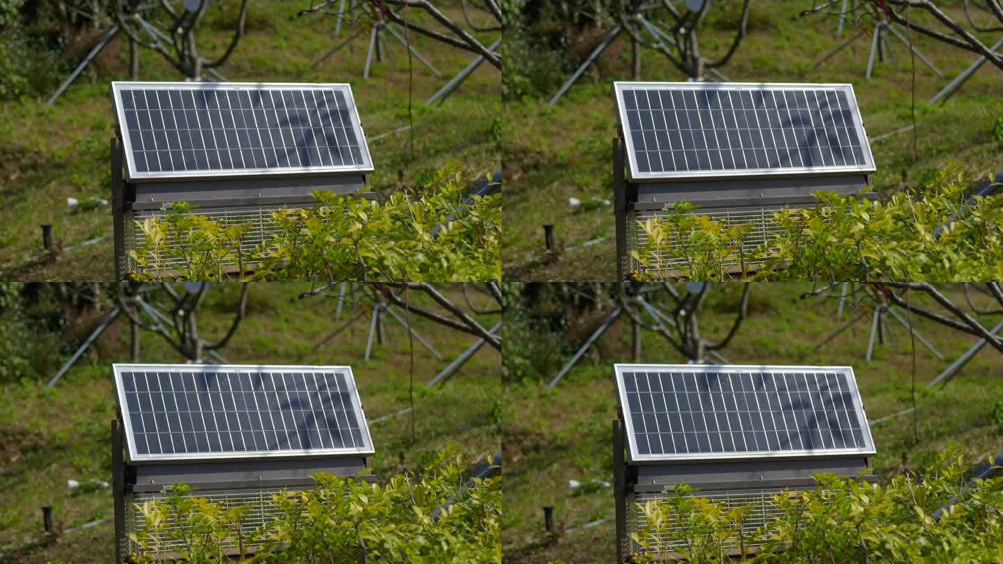太阳能供电户外环保能源利用