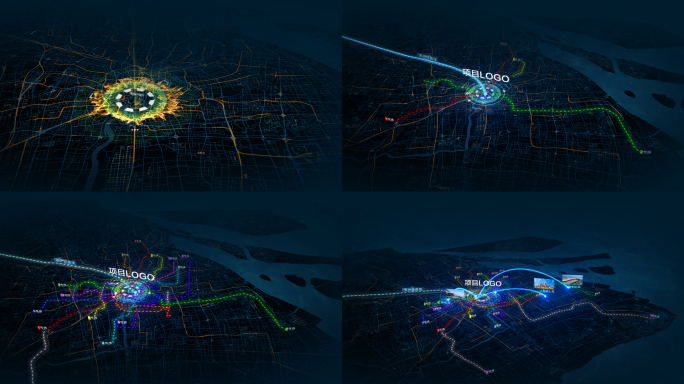 上海地铁交通地图