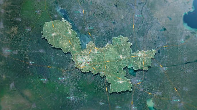 AE区位图8k江苏徐州城市路网位置分析