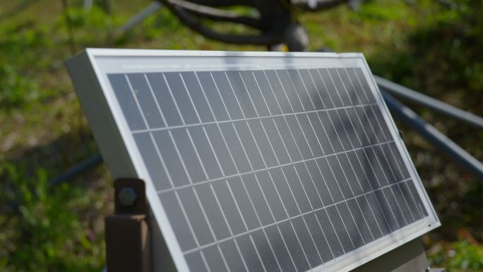 太阳能环保绿色低碳能源视频素材