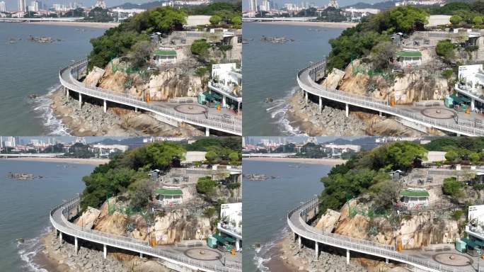 原创 福建厦门胡里山炮台航拍风光