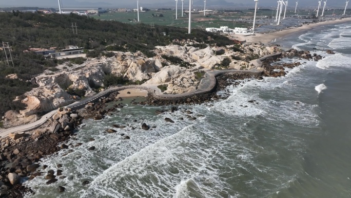 原创 福建漳州市漳浦县六鳌半岛抽象画廊