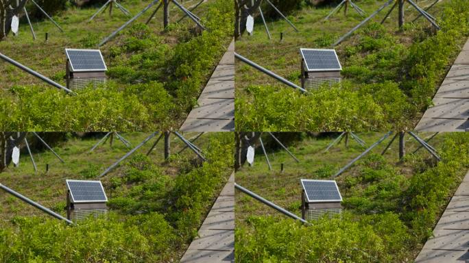 绿色能源节能环保太阳能应用视频素材
