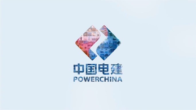 图片汇聚墙演示LOGO-电建