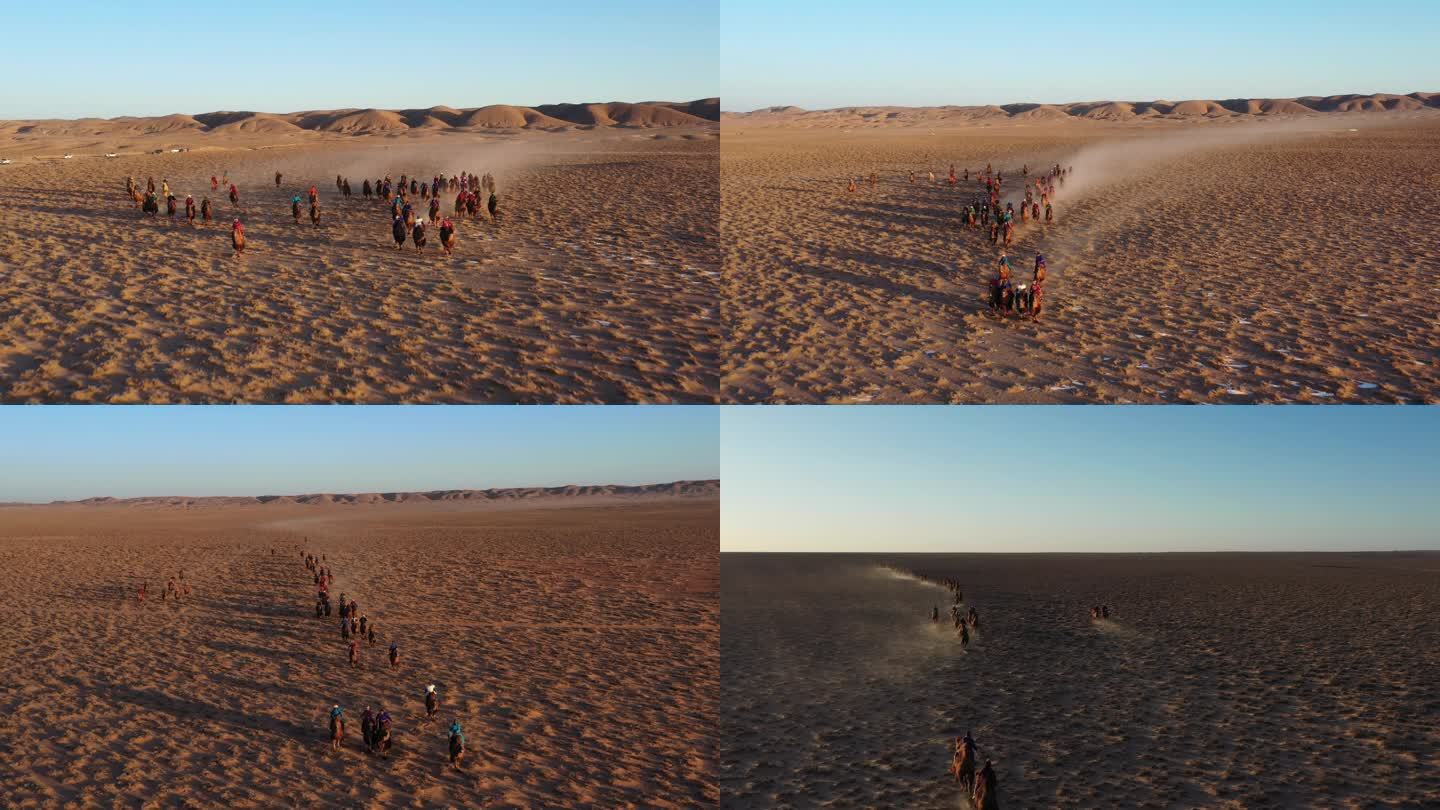 内蒙古《苍天》噶拉乌雅首届骆驼-那达慕