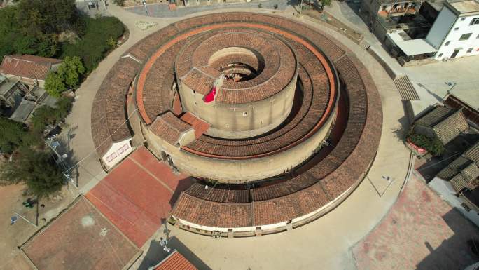 福建漳州漳浦县深土镇锦江楼土楼