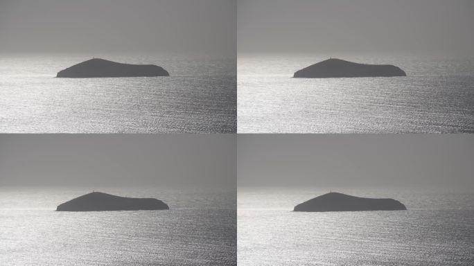 波光粼粼二坨子岛