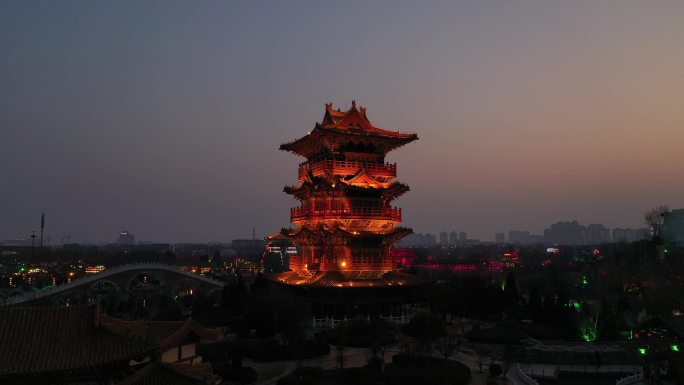 清明上河园夜景