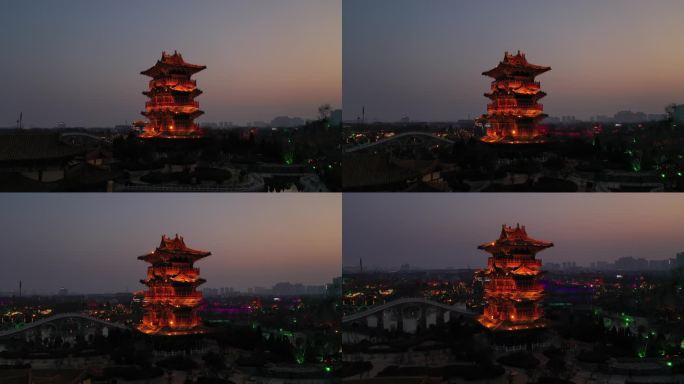 清明上河园夜景