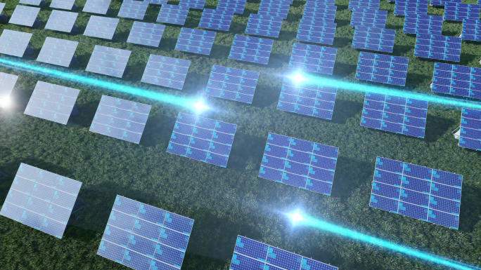 4K碳中和新能源太阳能科技光伏合集