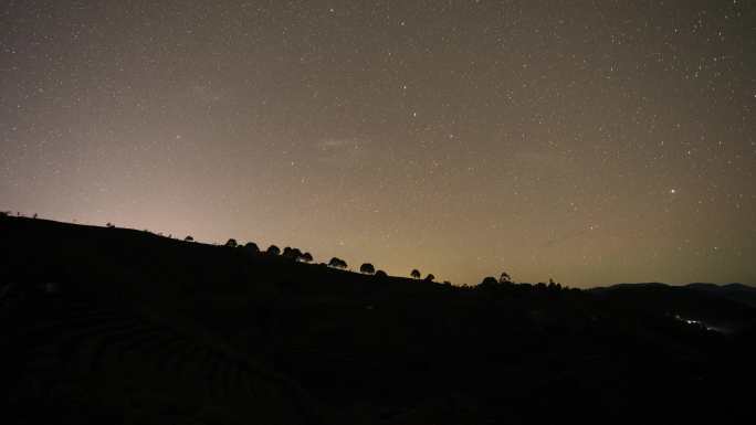 茶山星空延时