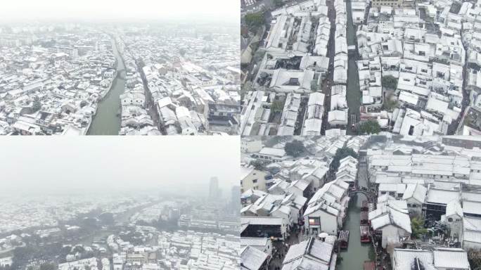 苏州山塘街雪景1