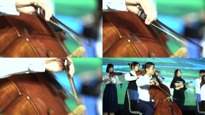 拉小提琴 演奏小提琴  高中学生
