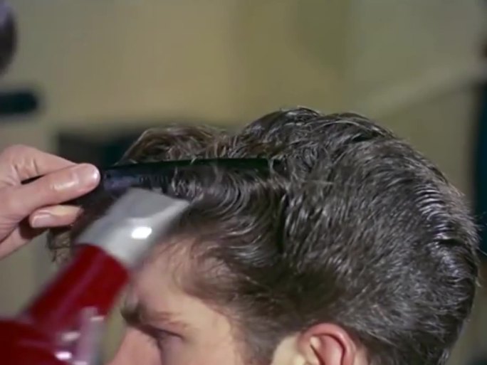 20世纪50年代男士发型  时尚 发型