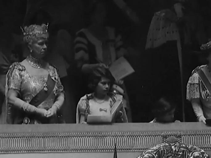 50年代女王登基仪式