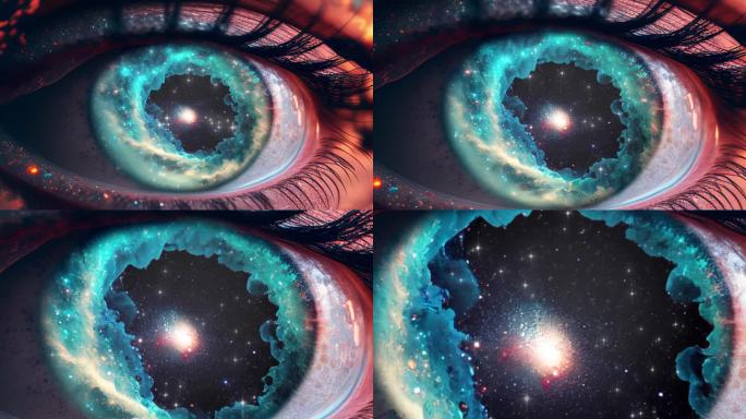 眼睛穿越宇宙