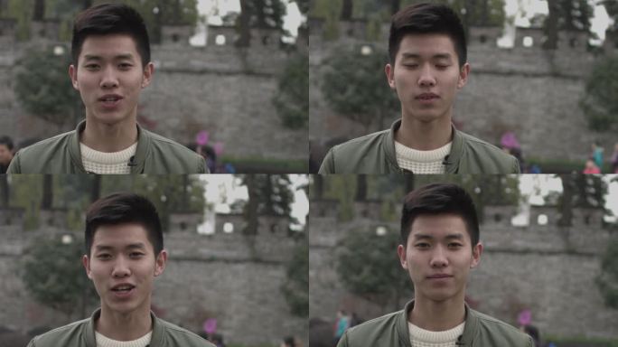 【4K灰度】帅哥网红主播自媒体拍摄